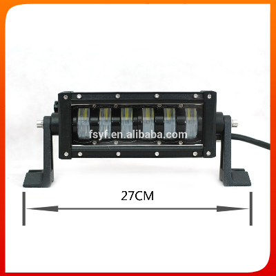 Aluminum housing led light bar High-Low beam 48W car Led work Light bar Halo Angle Eyes DRL Lamp