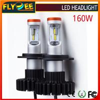 Auto Parts Accessories 6th Car 160W 6000LM ZES G6 LED Headlights h1,h3,h4,h7,h11,9005,9006, 9004 9007, H13 V6