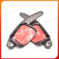 Black Real Carbon Fiber Steering Wheel Paddle Shift Switch For Golf 7