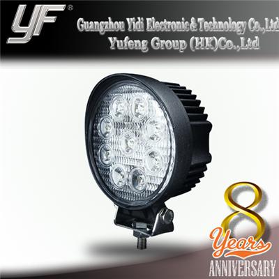 8 years anniversary sale!!!Super low price 27W Round offroad LED work light