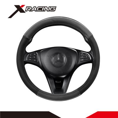 X-RACING IAWC-001 leather steering wheel cover,steering wheel cover 15 inch