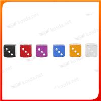 Car Wheel Rims Aluminum Dust Cover ATV Dice Tire Air Valve Stem Caps