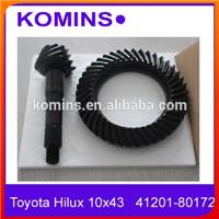 Crown wheel pinion Toyota Hilux 10x43 front 41201-80172 41201-80203 41201-69815