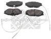BRAKE PAD DB2015 LP1607 LP1624 FDB1112 FDB1477 8309-D1190 8342-D1221 2312419315 2334619314 GDB1259 GDB1260 GDB1295 21672 21673 21674 21886