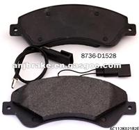 BRAKE PAD D1528-8736 1371403 1433954 1554523 1560023 6C11-2K021-BC ME6C1J2K021BA GDB1723