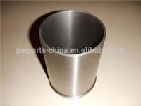 
black and silvery standard cast iron cylinder liner wet cylinder liner
