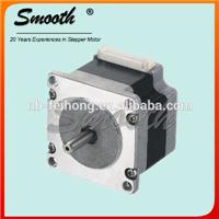 Smooth 57x56mm stepper motor Nema 23 Dual shaft high torque low noise