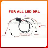 LED Daytime Running Lights Relay Cable Auto LED Daylight socket Auto Car Controller