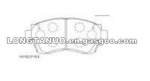 Auto Parts Brake Pads KD2731 For Yiwu Auto Disc Ceramic Brake Pad For TOYOTA 04491-50020