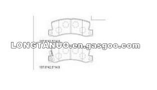 Auto Parts Brake Pads KD2732 For TOYOTA Car