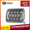 China Wholesale DRL 105W 5x7 led lights,5x7 halo headlights for car Auto ,Motorcycle H6054 H5054 H6054LL 69822 6052 6053