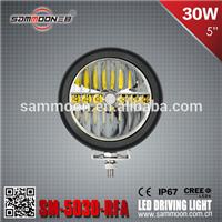 
5 Inch 30W Round LED Driving Light work light NEW 2015 SAMMOON HOT SALE
