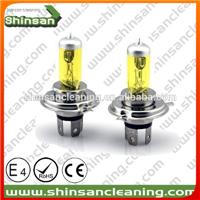yellow light bulb h4/car halogen bulb/xenon h4 halogen bulb