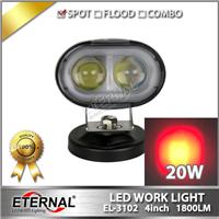 
20W blue red zone forklift safety light industry machine construction equipment material handling warning emergency lamp
