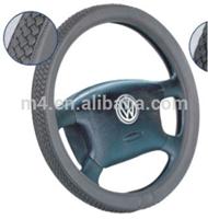 
PU leather with braided pattern car steering wheel cover
