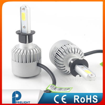 S2 COB H3 LED Headlight 72W 8000LM All In One Car LED Headlights Bulb Headlamp