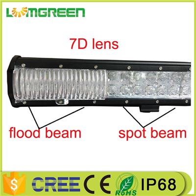 180W 7D DRL Optics LED Light Bar ,7D Lens offroad LED Work Light for 12V Automotive