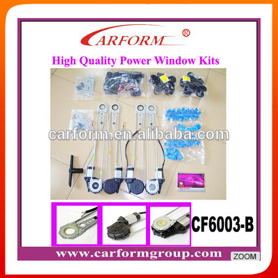 Universal power window kits CF6003B for 4 doors car mirror folding With One-Touch High Torque Motor Easy installation