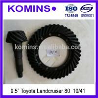 
41201-69255 9.5' 10x41 Crown and Pinion for Toyota Land cruiser 80
