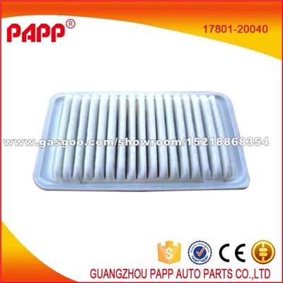 Car Air Filter 17801-20040 For Toyota Highlander