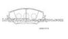 Auto Parts Brake Pads KD2780 For Toyota