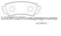 Auto Parts Brake Pads KD2755 For TOYOTA / LEXUS