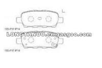 Auto Parts Brake Pads KD1739 For Nissan/Renault/Hyundai/Suzuki