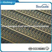 Custmerized Stainless Steel Etching Lead Frame Steel Etched Gold Plating