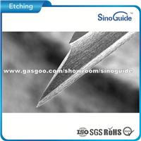 0.1Mm Thickness Etching Metal Etched Blades