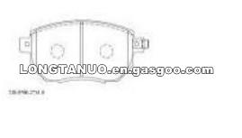 Auto Parts Brake Pads KD1726 For Infiniti N Issan Ceramic Or Metallic Brake Pads