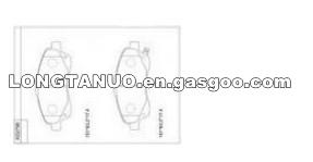 Auto Parts Brake Pads KD2798