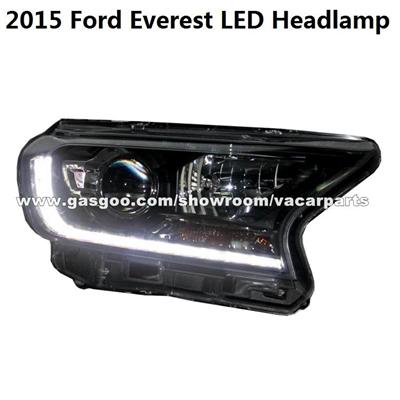 2015 Ford Ranger Everest LED DRL Headlights