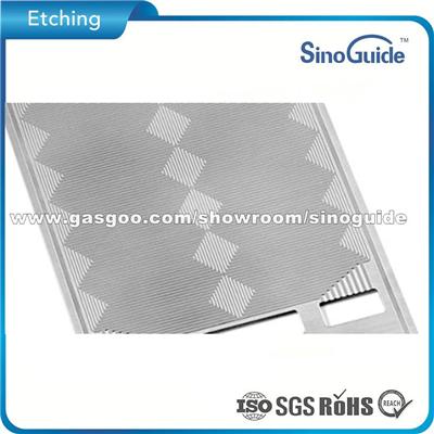 Iso 9001 Quality Control Photochemical Etching Titanium Fuel Cell Flow Field Plate