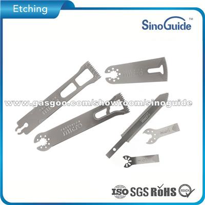 0.1Mm Thickness Stainless Steel Etching Sagittal Saw Blades