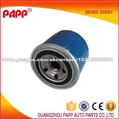 Types Of Oil Filter For Hyundai Accent 26300-35501