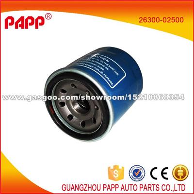 Good Quality Oil Filter For Hyundai Elantra 26300-02500