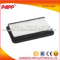 factory direct price car parts air filter for suzuki swift 13780-63j00