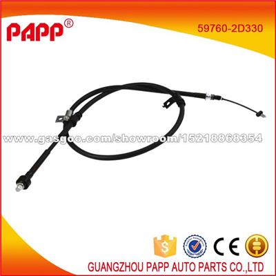 Whosale Brake Cable 59760-2D330 For Hyundai Elantra