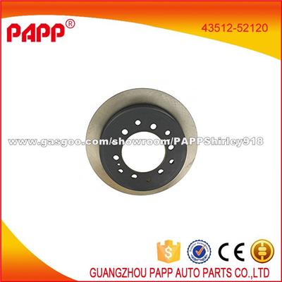 Auto Chassis Part Brake Disc Rotor For TOYOTA YARIS Oem 43512-52120