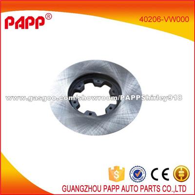 High Quality Brake Disc For Nissans Urvan OEM 40206-VW000