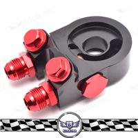 
Oil Filter Thermostat Universal AN10 Oil Cooler Sandwich Thread Plate Adapter Kit
