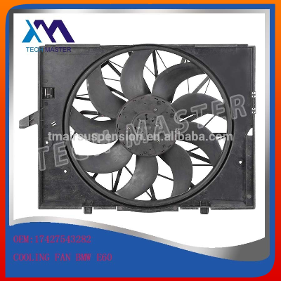 High quality Radiator Cooling Fan Assembly For BMW E60 E66 525I 645 750I OEM:17427543282 2004-2009