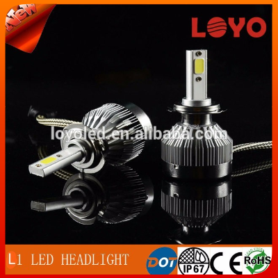 2017 New product, H11 LED Car Headlight, 30w 3000LM H1 H4 H7 H11 LED Headlight Bulbs car led light bulb