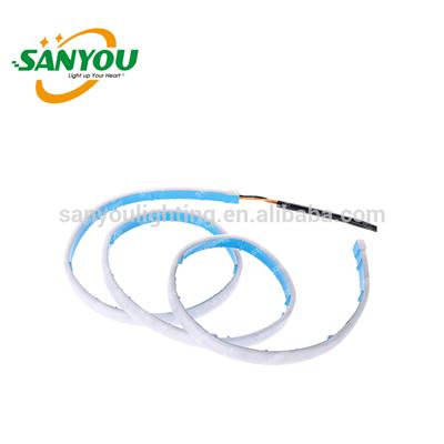 2017 newest car rear tail box lights streamer brake turn signal LED lamp strip waterproof universal