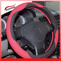 
New design leather wrapped steering wheel cover for Toyota
