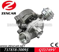 
GT1749V (S2) Turbo for Skoda Superb Tdi Turbocharger 038145702N 038145702J
