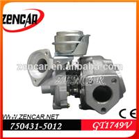China 750431-0012 GT1749V CHRA Cartridge turbocharger 703890 717478