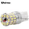 High Lumen T10 LED 200MA No Polarity W5W 36SMD 3014 LED White 12V To 24V 194 168 2825 For Parking Lights Reverse Light