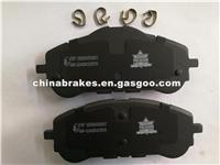 Less Metal Brake Pad Manufacturer D1889 For Peugeot