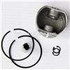 
bizter 70 mm compressor part piston ring replacement /sealed power piston set China manufacture/ cast aluminum piston pin/rod
